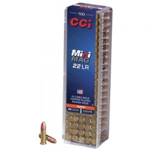 CCI Target Mini Mag 22 L/R Ammunition