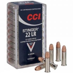 CCI Stinger 22 L/R Ammuintion