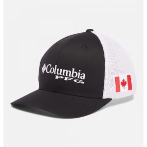 Columbia PFG Canada Flag Ball Cap