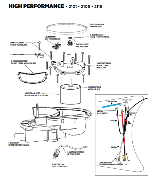 Scotty Downrigger Repair Parts - Image 3